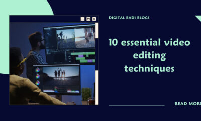 video editing techniques for beginners