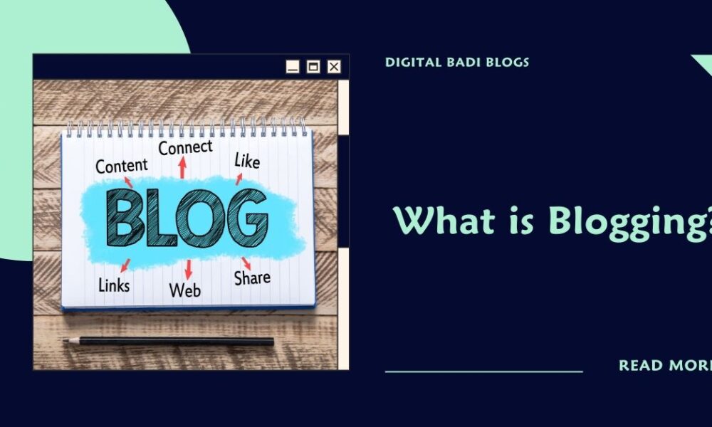 What is Blogging