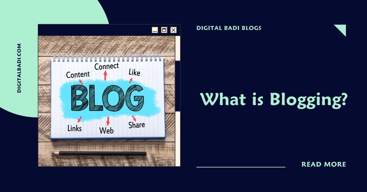 What is Blogging